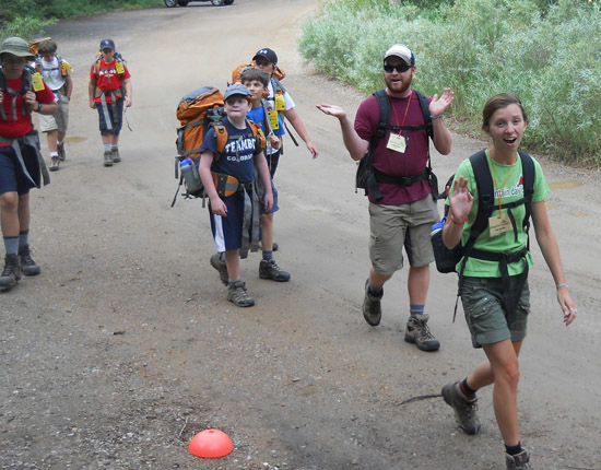 Get to know your counselors and other campers!
